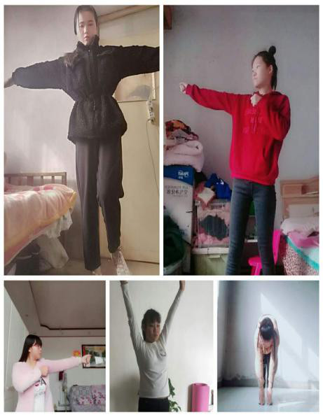 加強(qiáng)體育鍛煉，保證身心健康